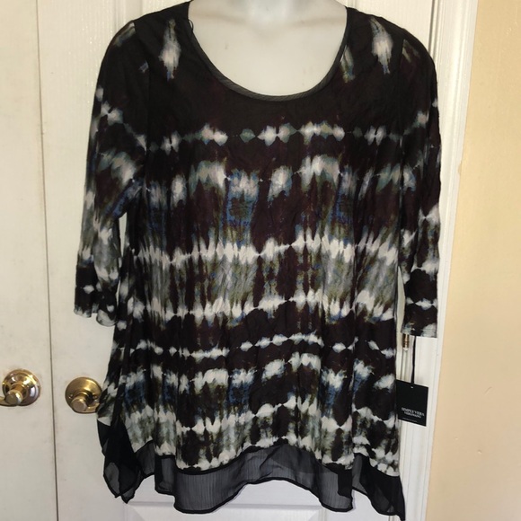 vera wang plus size tops